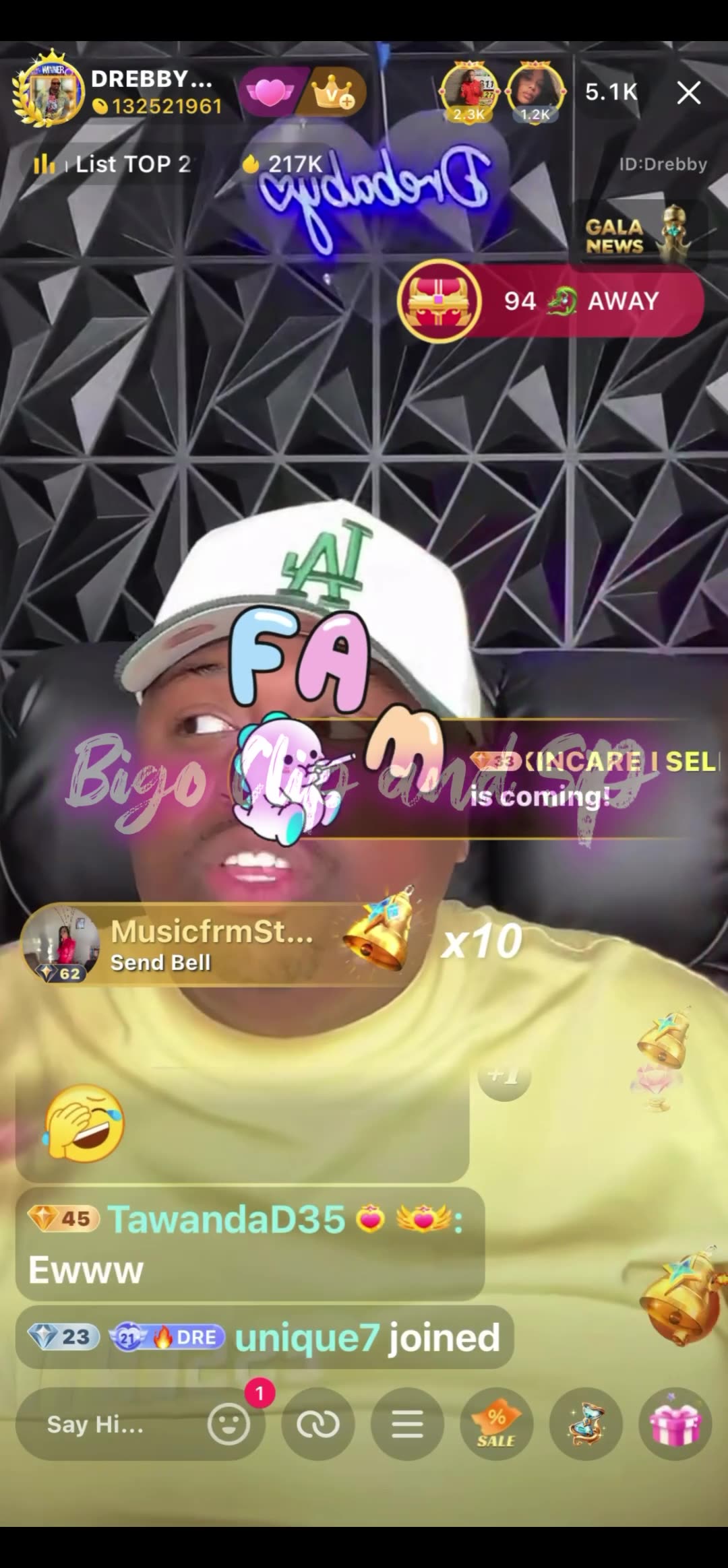 DreBaby gets checked by Ebbimay for talking about her to Aries 11/20/25 #bigoclipandsip