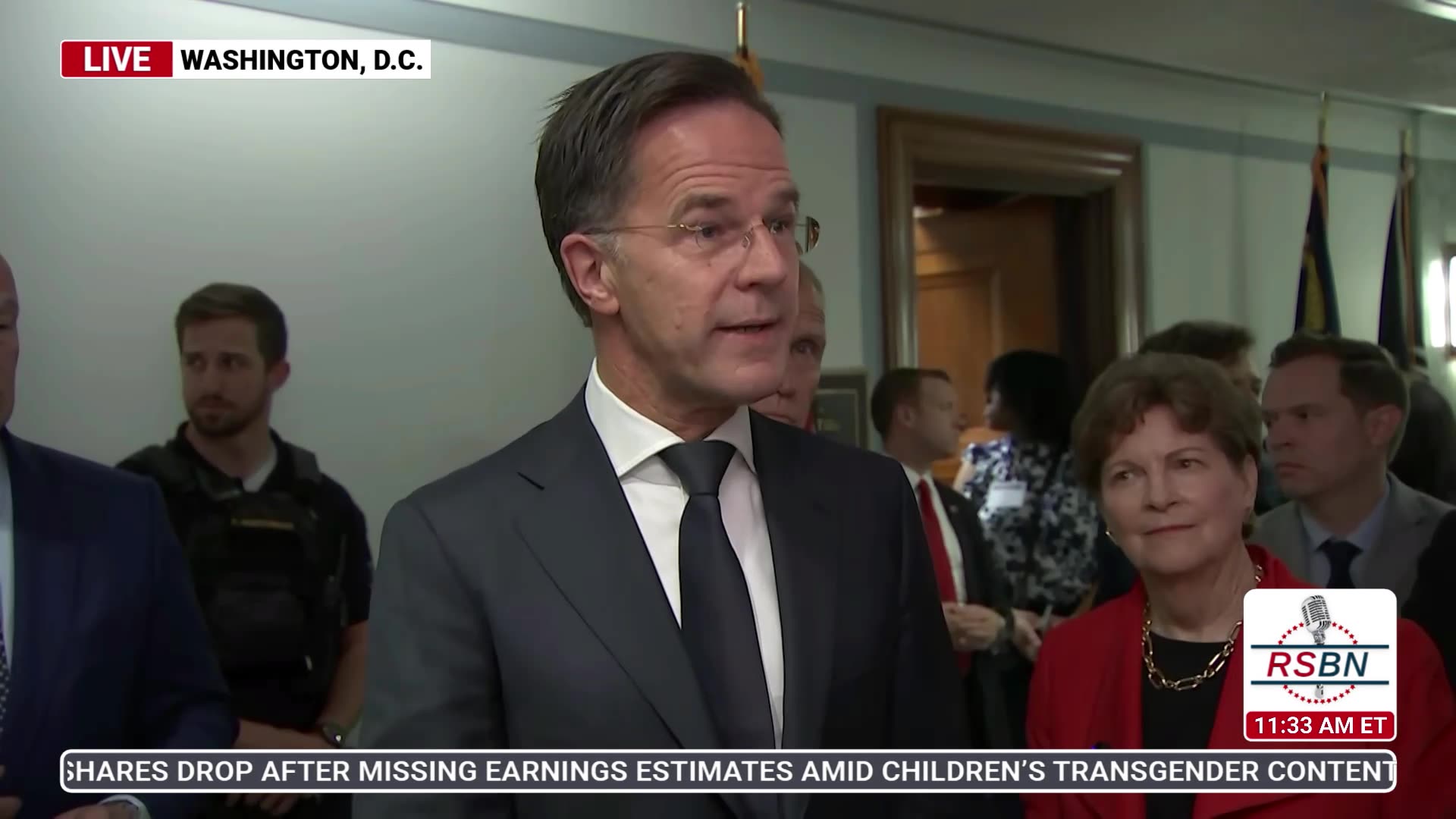 WATCH: NATO Sec-Gen Gives Remarks - 10/22/25