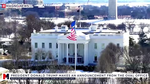 🇺🇸 The White House | President Trump Makes an Announcement from the Oval Office [LIVE]