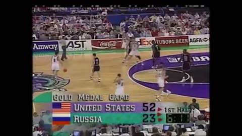 "USA vs Rusia" FINAL MUNDOBASKET'94 (14 de Agosto, 1994) en español