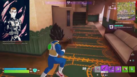 Fortnite with Vegeta