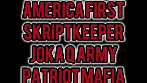 AMERICA FIRST UNOFFICIAL VIDEO