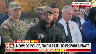 Kash Patel Says Both National Guardsmen Shot Near White House In Critical Condition