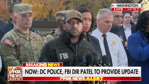 Kash Patel Says Both National Guardsmen Shot Near White House In Critical Condition