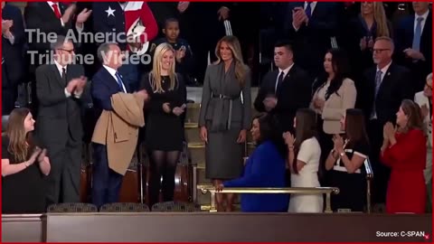 Amazing: Melania Trump Treated To Massive Applause, Ovation Upon Entering SOTU