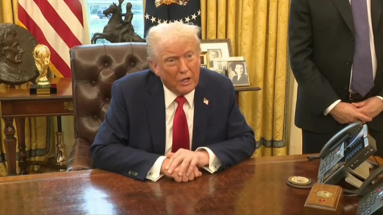 President Donald Trump discusses Israel's success in the Middle East