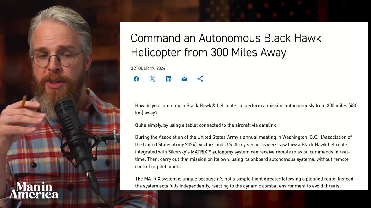 Blackhawk could have been remote controlled-FOUR near crashes in a row-deliberate-ManInAmerica Jan30