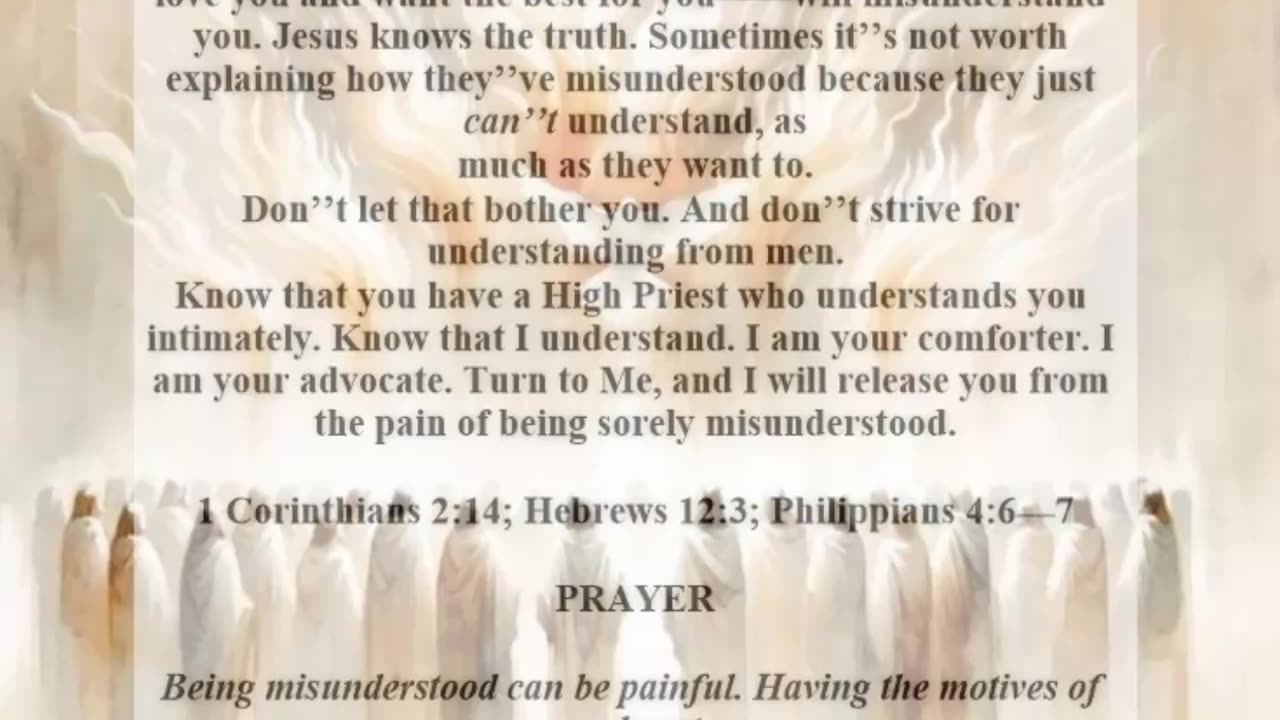 Jesus Understands You Intimately