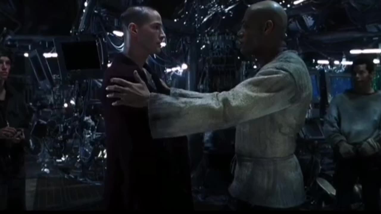 THE MATRIX: "Morpheus spiega a Neo cos'è il programma matrix"