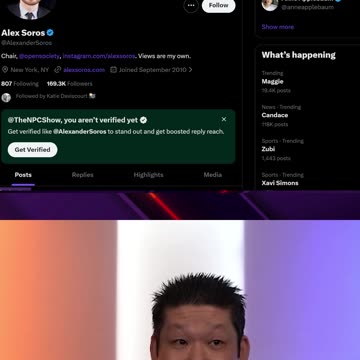 Soros's Son Using A Nigerian Twitter Account 😮🤔💭