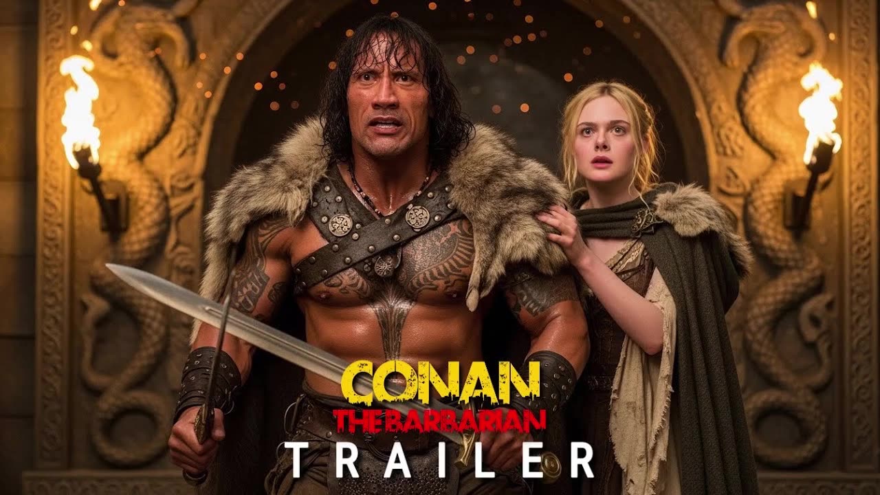 Conan the Barbarian- Reboot (2026) - First Trailer _ Dwayne Johnson, Elle Fanning - Concept Trailer