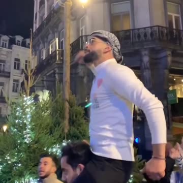 The Christmas market in Brussels, EU headquarters, was overrun by Islamists.