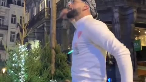 The Christmas market in Brussels, EU headquarters, was overrun by Islamists.