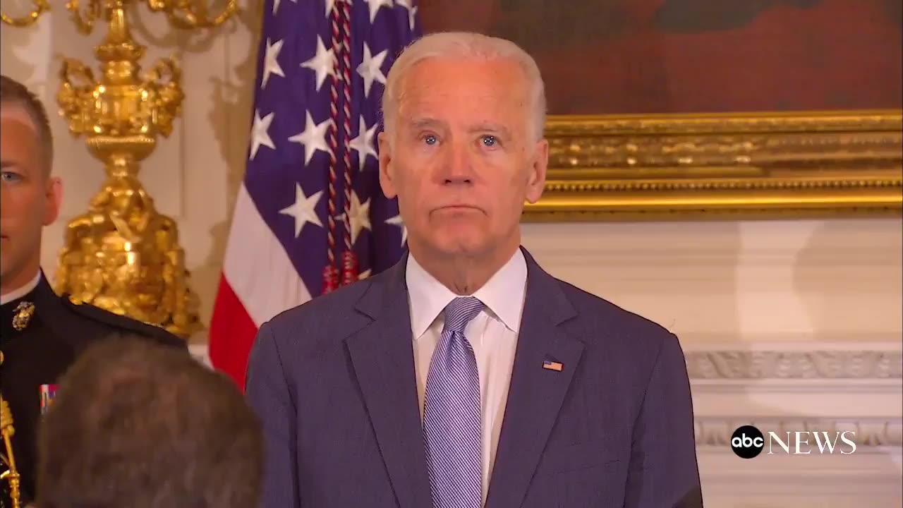 In 2017, Obama awards then-VP Joe Biden with the Presidential Medal of Freedom.