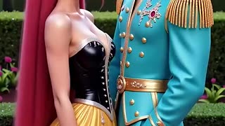 Shocking: K-Pop Demon Hunters as princesses and princes👑 #princess #ai #kpop #kp