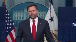 White House Hosts a Press Briefing with Vice President JD Vance
