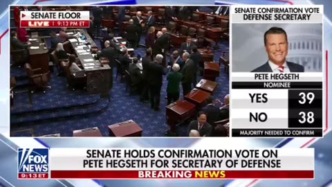 Senator Tom Tillis has voted for Pete Hegseth so it looks like Hegseth has the nomination