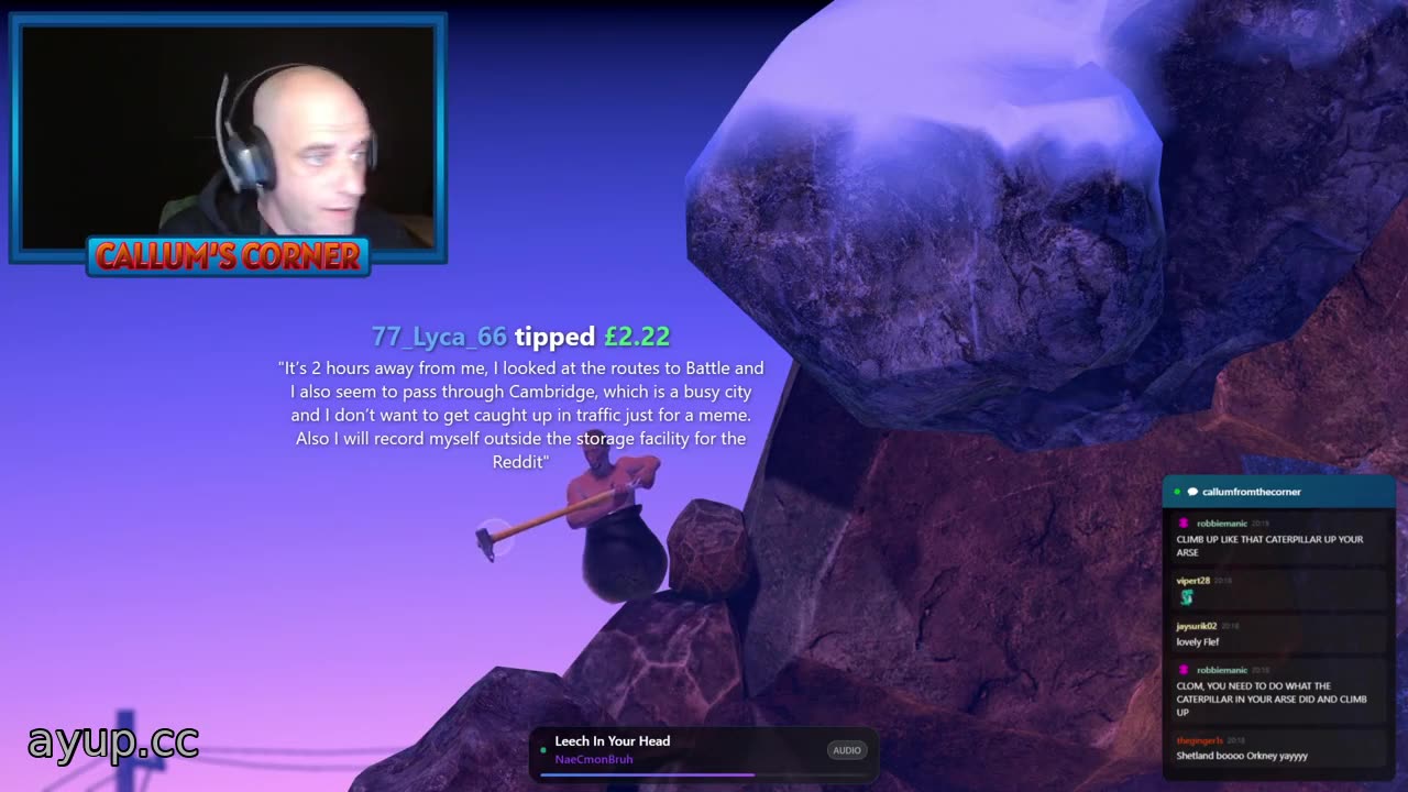 ayupcc - Callum's Corner - 05/12/25 - Competing Getting Over It Day 6