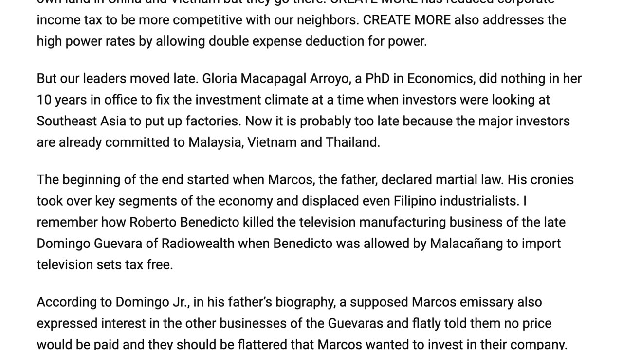 How we have fallen - Boo Chanco - The Philippine Star. December 13, 2024