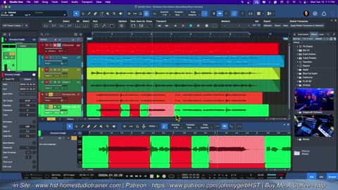 Creating Vocal Harmonies With the Transpose Option - Studio One Pro 7.1 - Home Studio Trainer Show