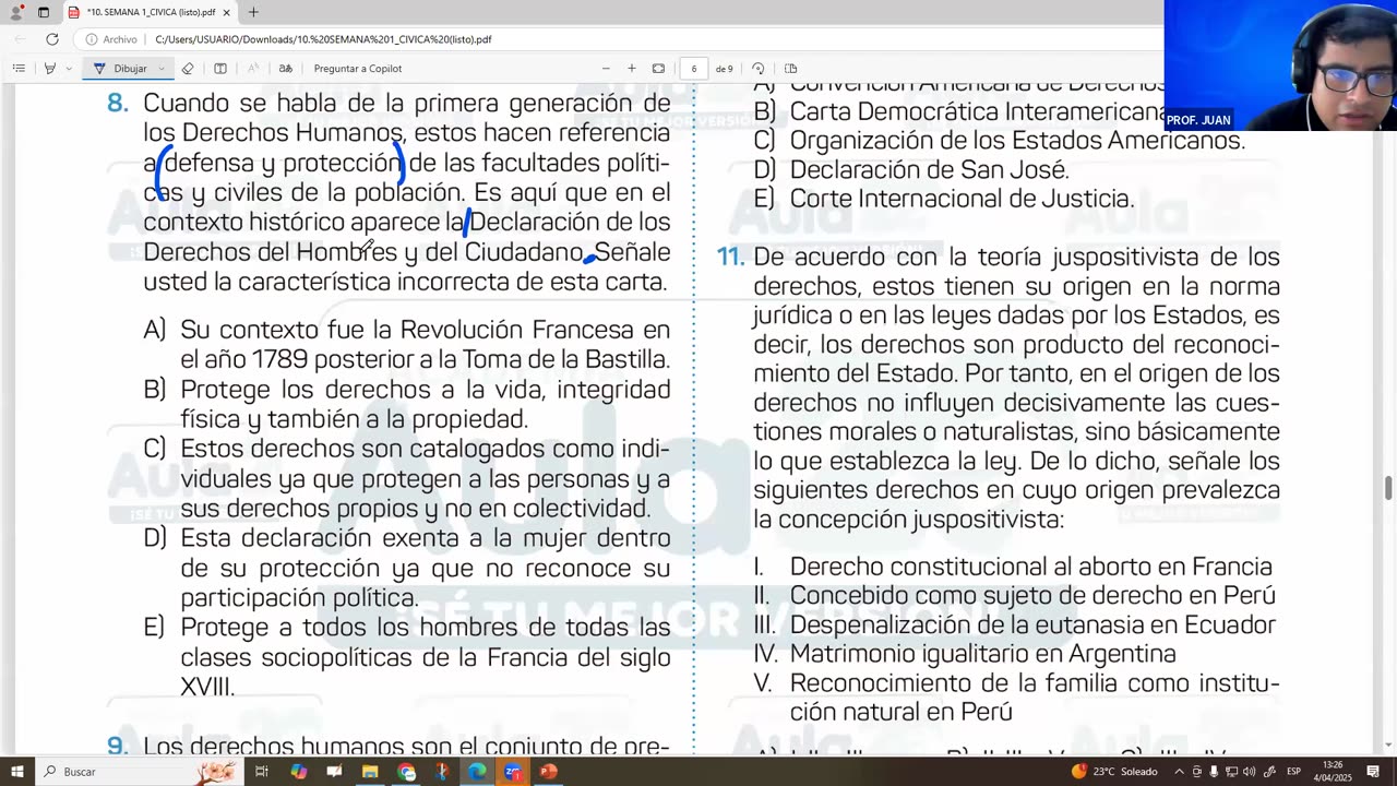 AULA 20 REGULAR 2026 - 1 | Semana 01 | Cívica