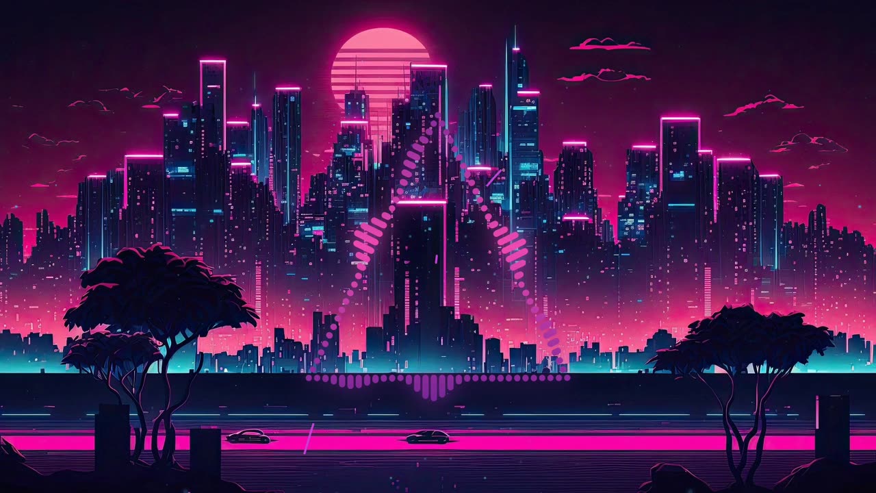 Neon Dreams - AI Music (Synthwave)