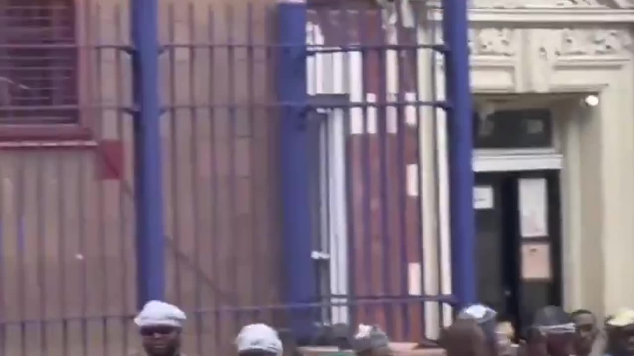 "You Christian can't walk because we have to pray to Allah in the street!" London? No, New York.