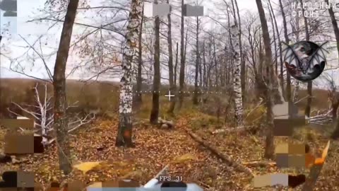 🎯🛸 Ukraine Russia War | Russian FPV Drone Targets Enemy Infantry in Forest Plantation | RCF