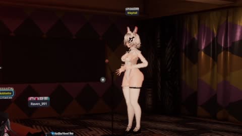 Hot female avatar tells offensive jokes (VR stand up comedy)