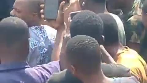 ANTHONY JOSHUA HAD AN ACCIDENT ALONG LAGOS IBADAN EXPRESS ROAD..LOST 2 OF HIS BODYGUARD