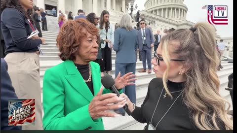 Maxine Waters gets cornered on the Government shutdown for illegal's