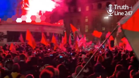 Attacks on Trump and burning of American flags in world capitals