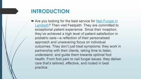 Best Service For Nail Fungal in Lambeth