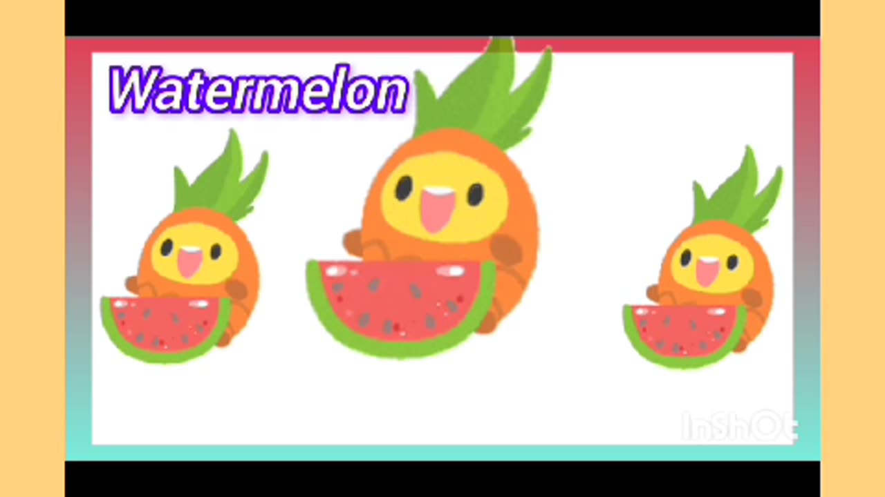 Fruits Cartoon Animation