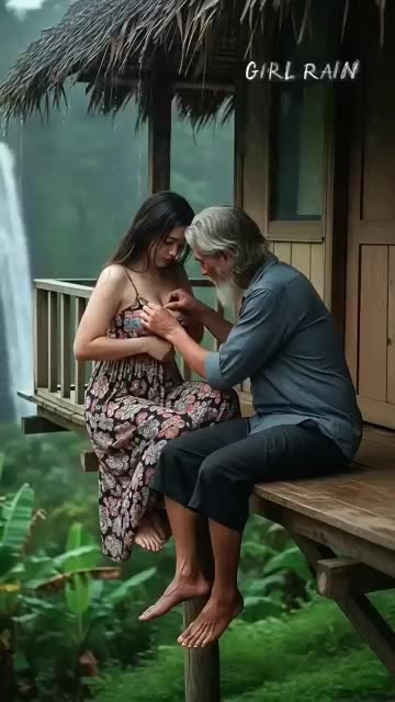 Relaxing Massage in the Rain 🌧️ Healing Touch Ambience ASMR 01