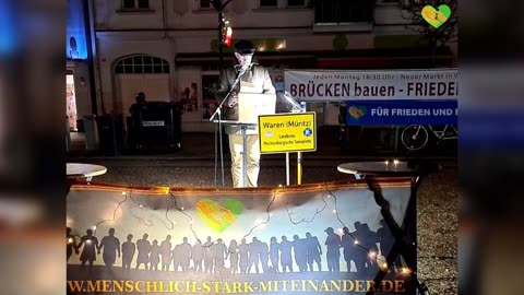 Waren ( Müritz) - die 146 igste Kundgebung 22-12-2025