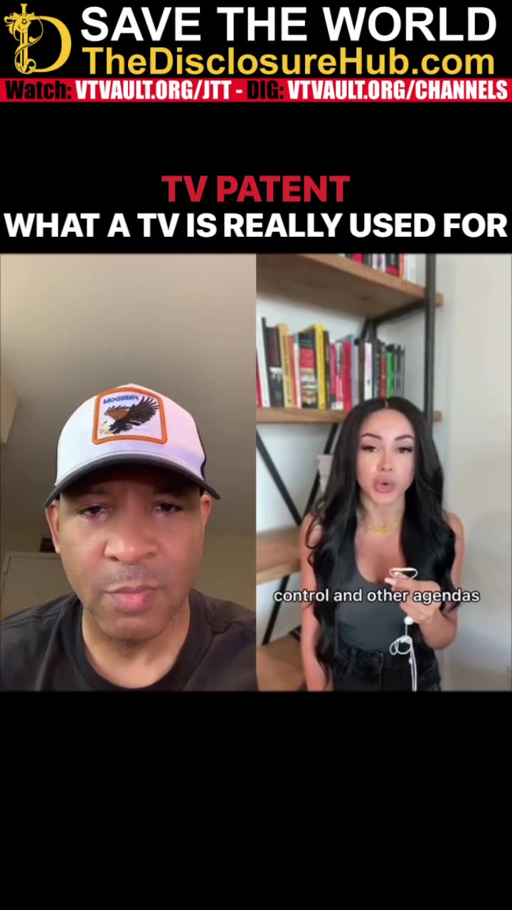 TV PATENT -What a TV is really used for!