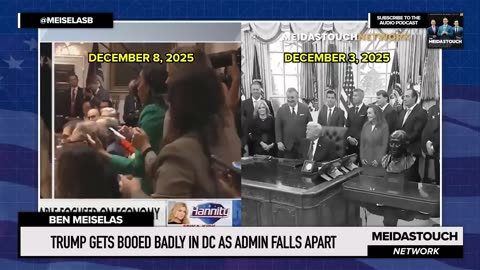 Trump gets BOOED BADLY IN DC as Admin FALLS APART