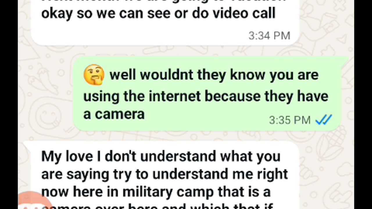 Warning about Scammers