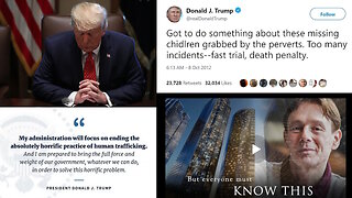 Q President Trump Saves the Children. Bringing America back to God and Jesus Christ