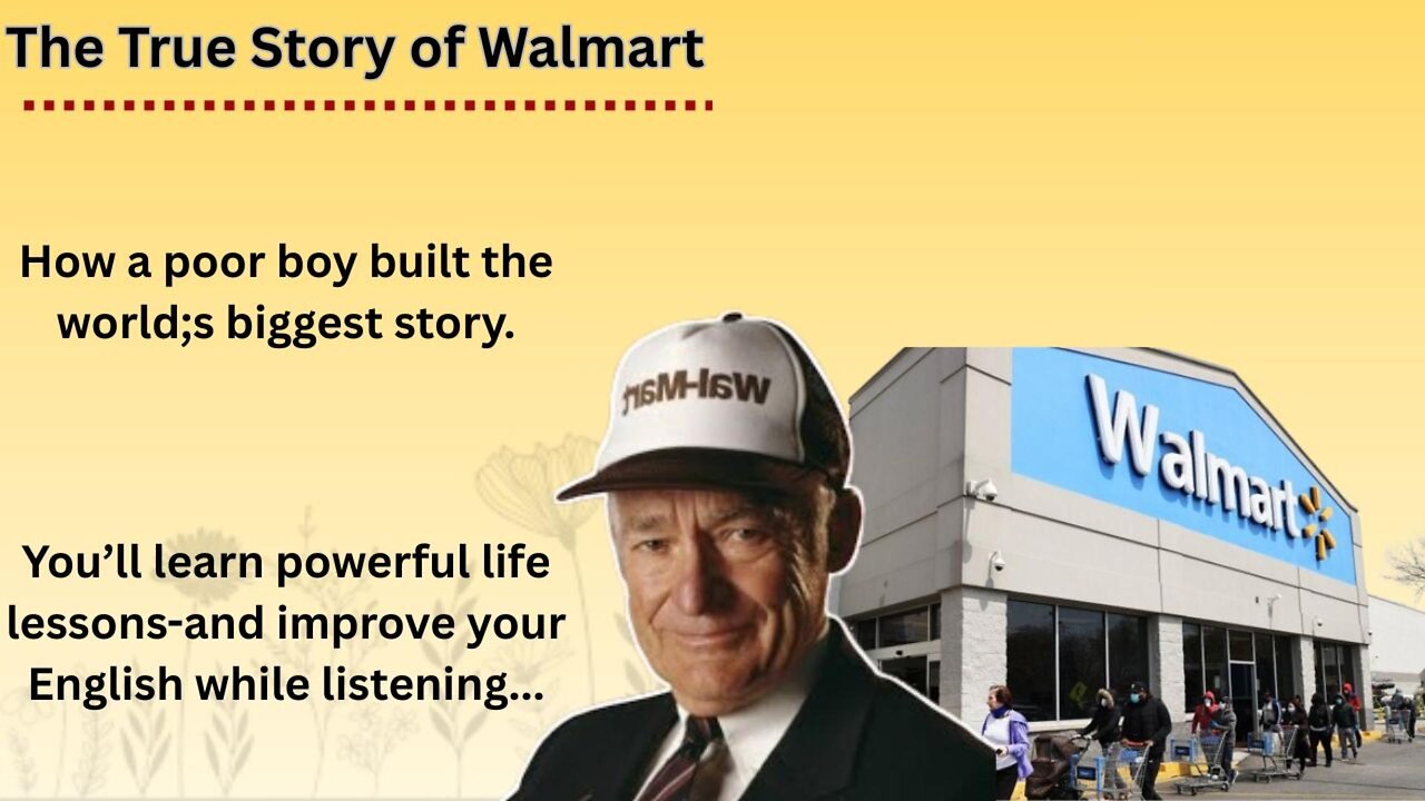 The Success Story of Walmart – Learn English Through Story Level 3 | English Listening Practice