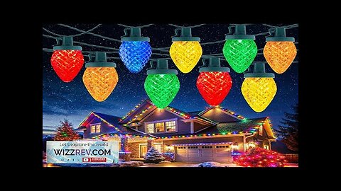 C9 Christmas Lights Outdoor 114 Feet 150 LED C9 String Lights Review