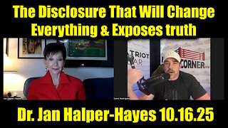 Dr. Jan Halper-Hayes Trump Checkmate Move 10.16.25 - The Disclosure That Will Change Everything
