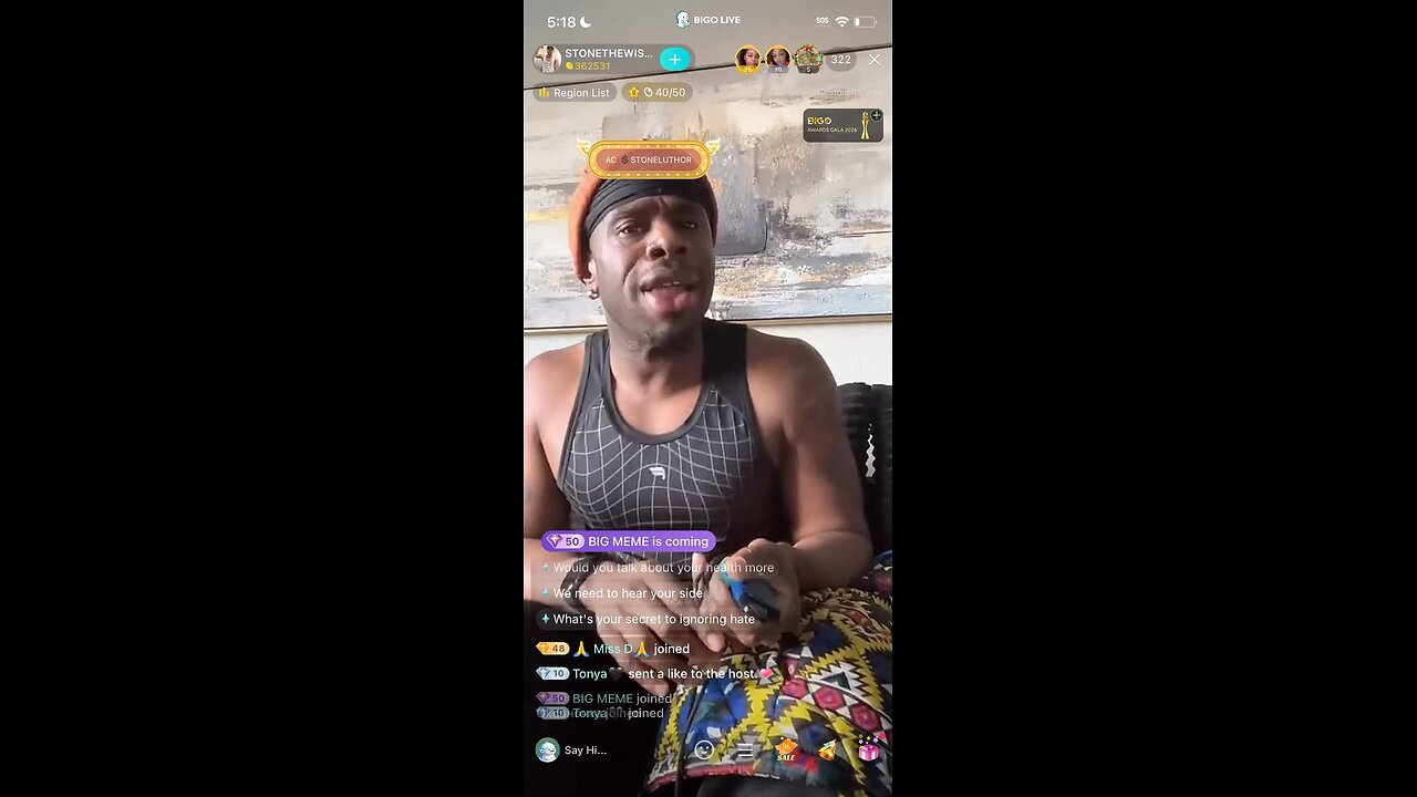 STONE EXPOSES TEA , SUPABIHH SOLO CHAT , LINES COCO BIGO LIVE