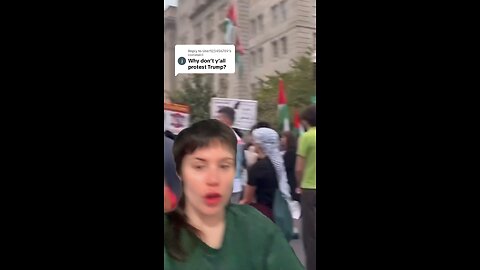 “wHy aReNt yOu pRoTeStInG tRuMp!?”