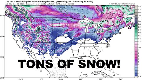 Michigan Winter Storm Snow Totals Set Records - Snow Squalls May Impact New Year's Eve Travel