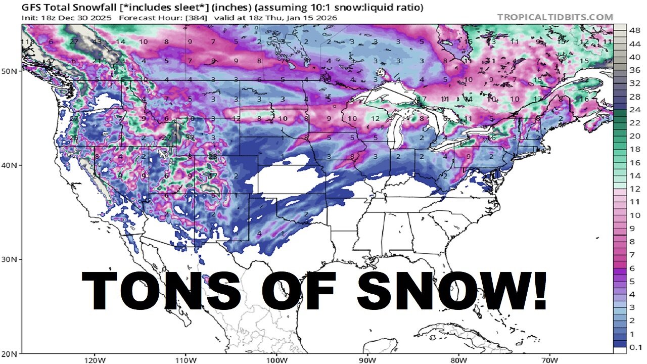 Michigan Winter Storm Snow Totals Set Records - Snow Squalls May Impact New Year's Eve Travel