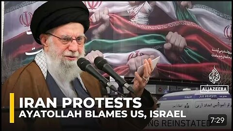 Iran's Khamenei says US, Israel links behind 'thousands killed' in protests