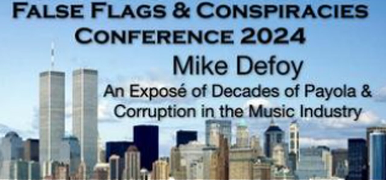 MIKE DEFOY - An Exposé of Decades of Payola and Corruption in the Music Industry