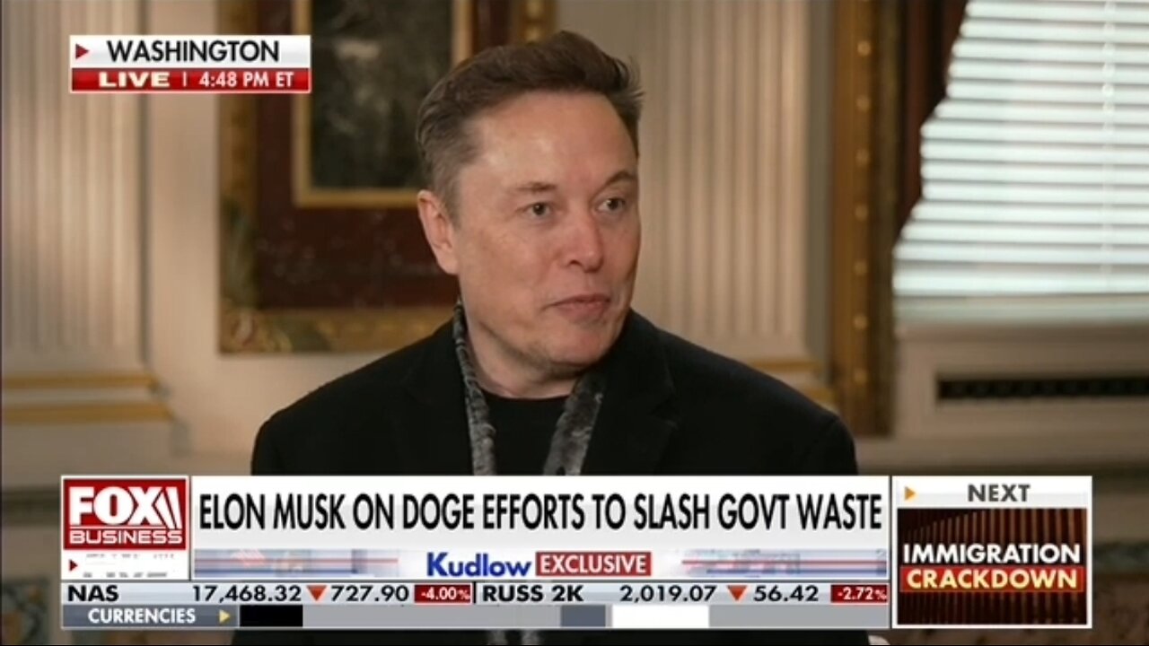 Musk Slams Democrats For Clinging To Waste And Fraud As Illegal Voter Magnet